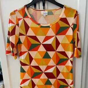 LulaRoe geometric dress